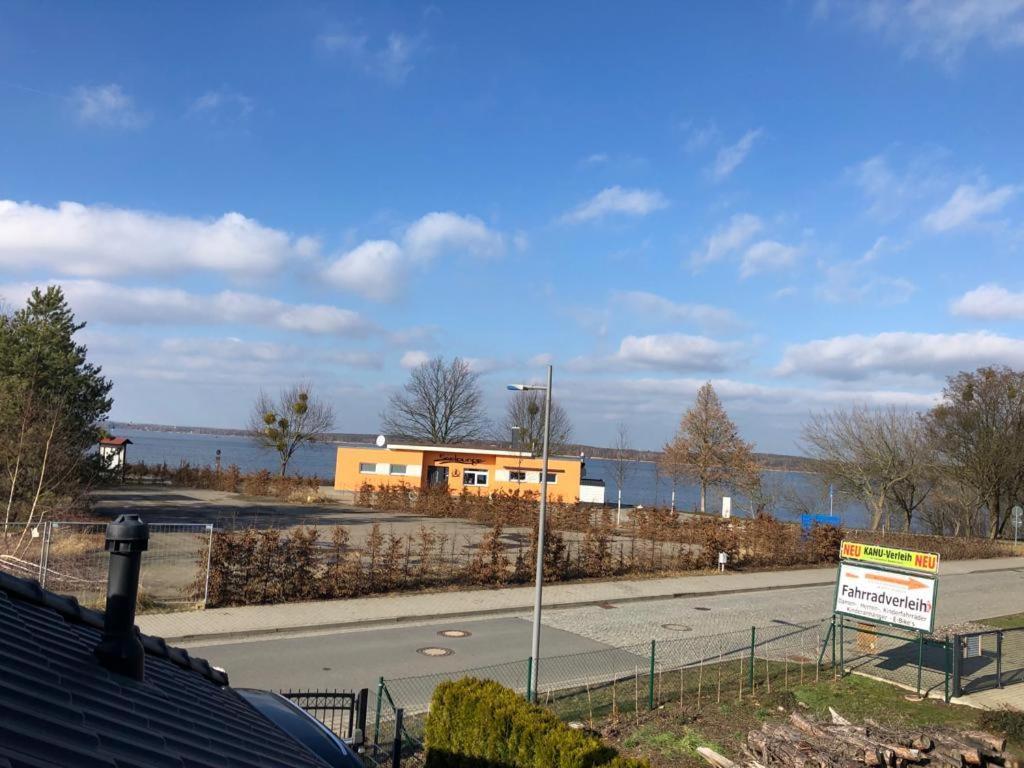 Seeliebe Mit Sauna Und Nur 50 Mtr. Bis Zum Strand Senftenberg Exterior foto